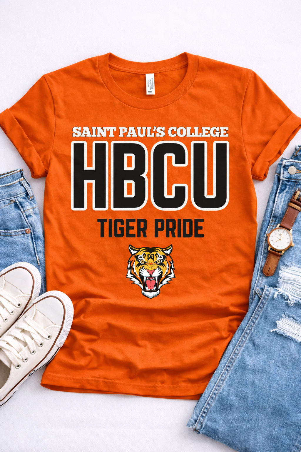 Saint Paul’s College HBCU Tiger Pride T-Shirt