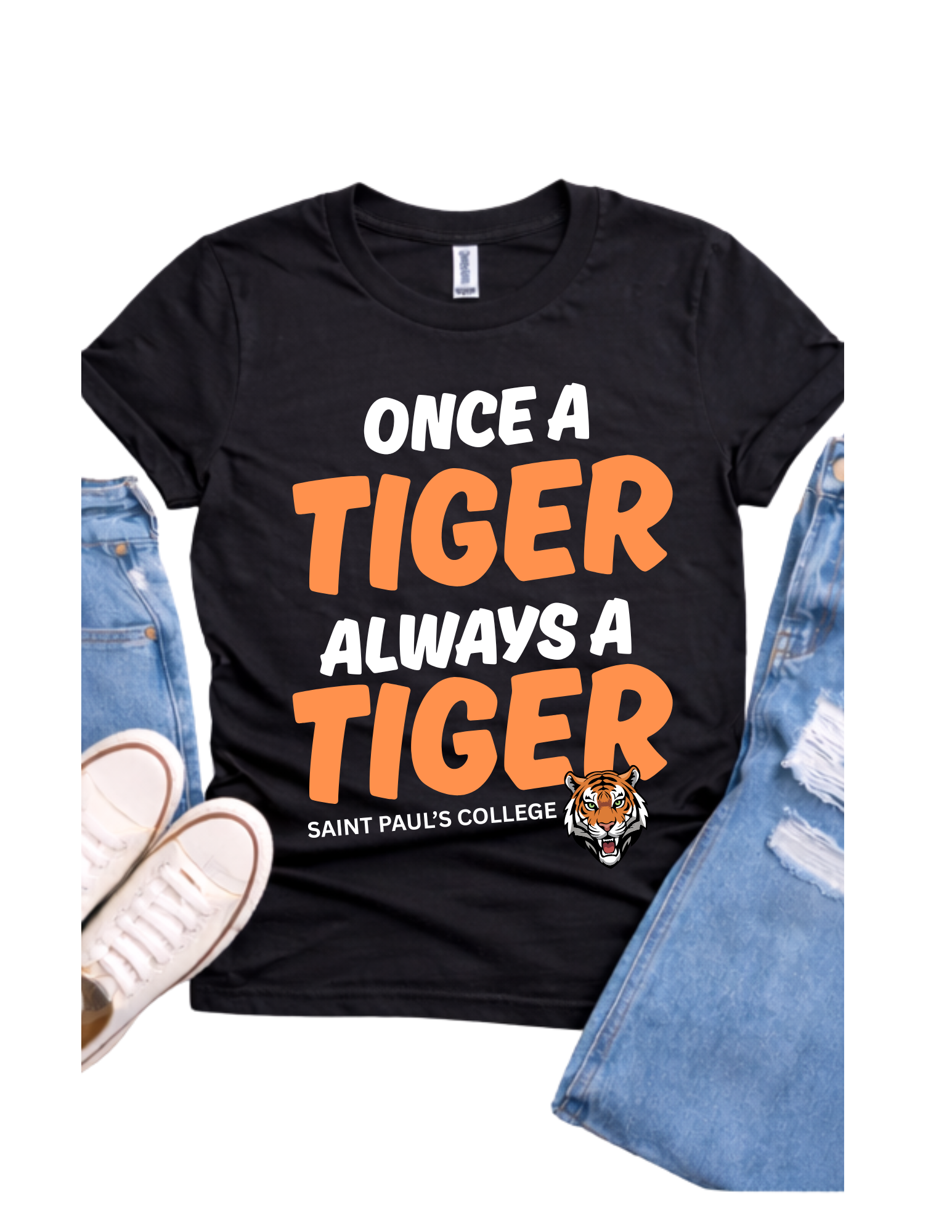 Once a Tiger Always a Tiger – Saint Paul’s College Alumni T-Shirt