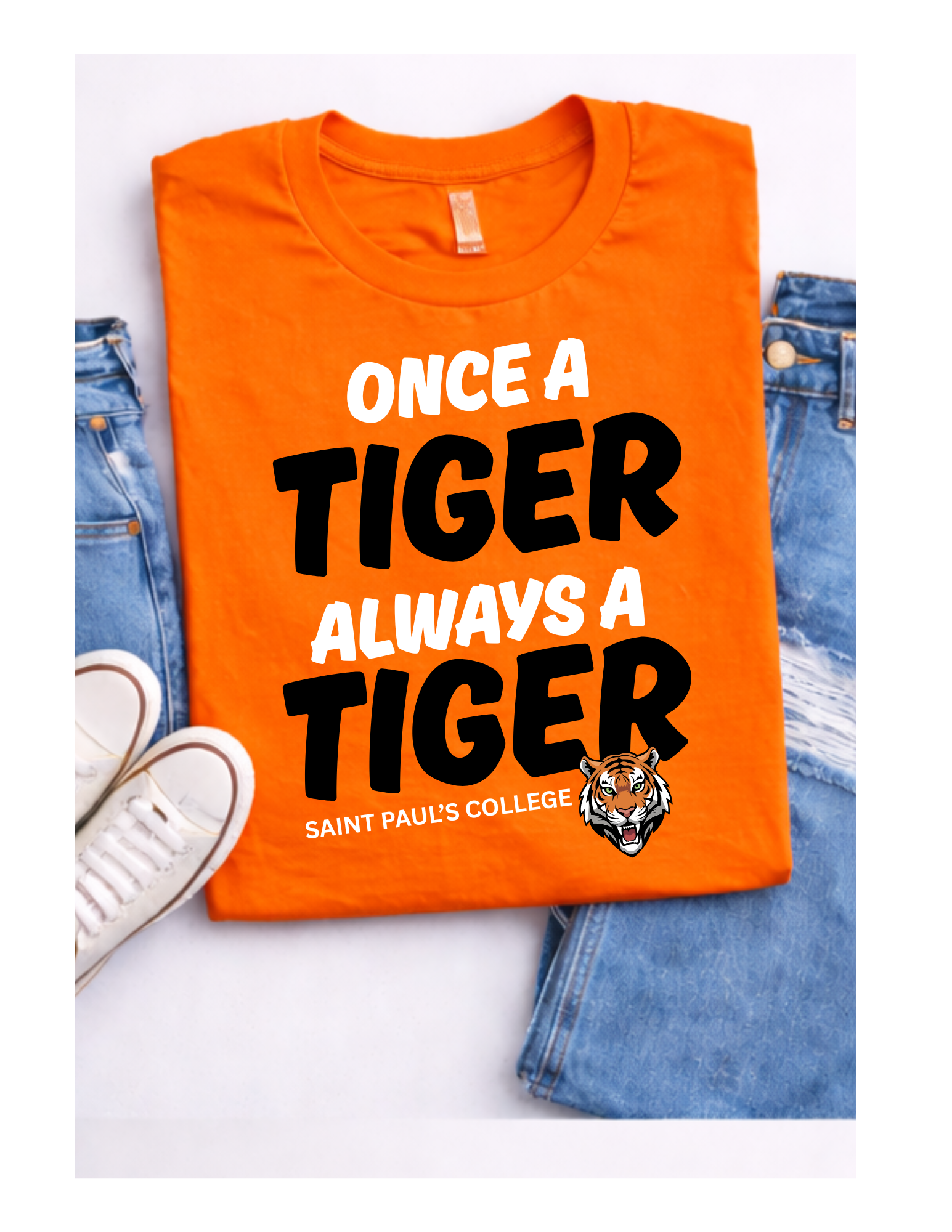 Once a Tiger Always a Tiger – Saint Paul’s College Alumni T-Shirt